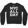 nyc all day Crewneck Sweatshirt