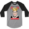 Ruth Bader Notorius Rbg 3/4 Sleeve Shirt