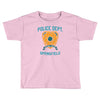 police dept Toddler T-shirt