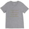 coffee is necessary V-Neck Tee