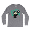 mo hawk ninja Long Sleeve Shirts