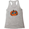 goofy pumpkin Racerback Tank