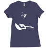 blur damon albarn indie rock music Ladies Fitted T-Shirt