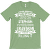 Super Cool Stepmom Of A Freaking Awesome Grandson T-Shirt