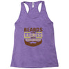 beards turn laziness into awesomeness Racerback Tank