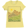 mountain line Ladies Fitted T-Shirt