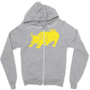 bull spain espana football animal tee all present sz new Zipper Hoodie