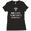 wireless wifi Ladies Fitted T-Shirt