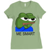 Pepe The Frog Ladies Fitted T-Shirt