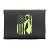lyme disease awareness Accessory Pouches