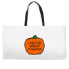 great pumpkin Weekender Totes