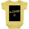 no design fashion Baby Onesie