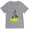 Giraffe Couple T shirts V-Neck Tee