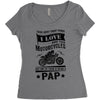 There Aren't Many Things I Love More Than Motorcycles Women's Triblend Scoop T-shirt