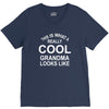 this is what a cool grandma looks like V-Neck Tee