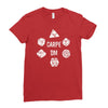 christmas gift carpe dm Ladies Fitted T-Shirt