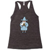 wizard pizza Racerback Tank