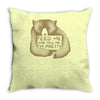 Feed me and tell me i'm pretty Throw Pillow