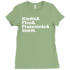 kiedes flea frusciante smith Ladies Fitted T-Shirt