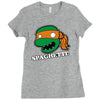 spaghetti! Ladies Fitted T-Shirt