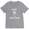 happy hallo wine V-Neck Tee