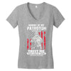 Sorry If My Patriotism Offends You Women's V-Neck T-Shirt