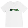 tortoise caught V-Neck Tee