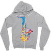 sax addict saxophone Zipper Hoodie