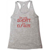 i'm not short i'm elf size Racerback Tank
