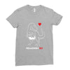 pregnant rex Ladies Fitted T-Shirt