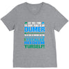just wen i think you coundn't posible be any dumber you go and do somt V-Neck Tee