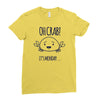 crabby day Ladies Fitted T-Shirt