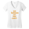 free candy Women's V-Neck T-Shirt