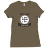 train hard Ladies Fitted T-Shirt