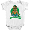 toxic zen master Baby Onesie