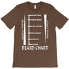 beard length chart T-Shirt