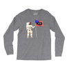 Astronaut Celebrating Independence  Day at 1776 Long Sleeve Shirts