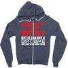 money can't buy happiness but it can buy a dirt bike Zipper Hoodie