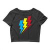 Lightning Crop Top