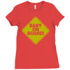 baby on board Ladies Fitted T-Shirt