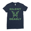 silent but deadly Ladies Fitted T-Shirt