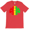 rasta skull and crossbones reggae dub club rave T-Shirt