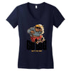 go big Women's V-Neck T-Shirt