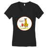 calvin hobbes Women's V-Neck T-Shirt