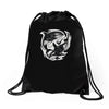 orca storm Drawstring Bags