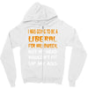 liberal for halloween Zipper Hoodie