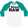 i shoot raw 3/4 Sleeve Shirt