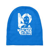 a woman's place is in the resistance Baby Beanies