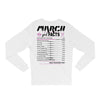 March Girl Facts Pisces Long Sleeve Shirts