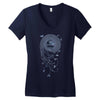 new from entropy records Women's V-Neck T-Shirt